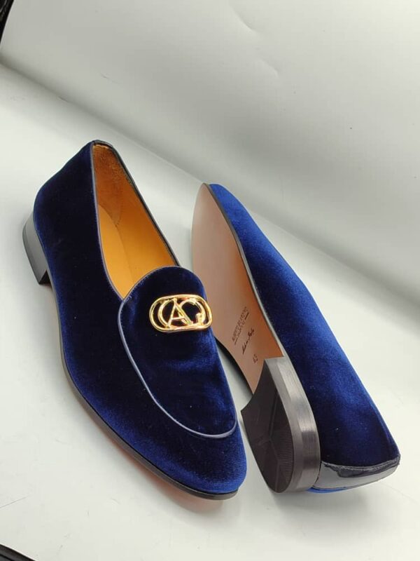 Blue suede shoes