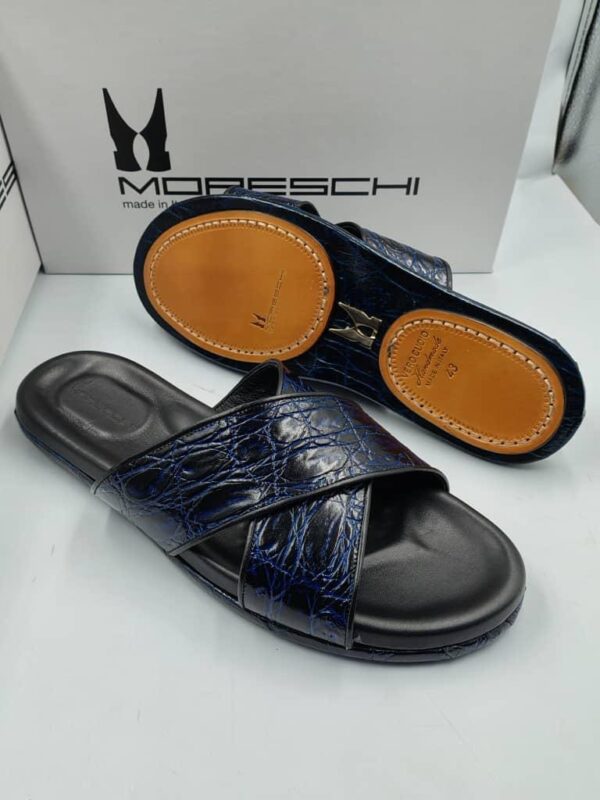 Moreschi Italian Slippers Made In Italy - Image 2