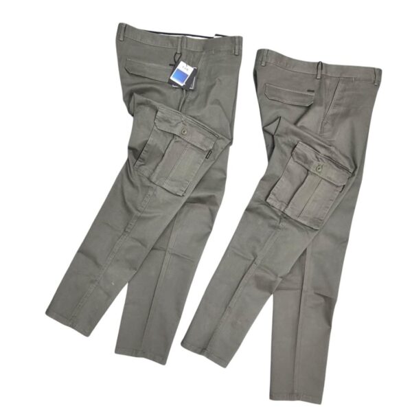 Massimo Dutti Cargo Chinos Trousers - Image 2