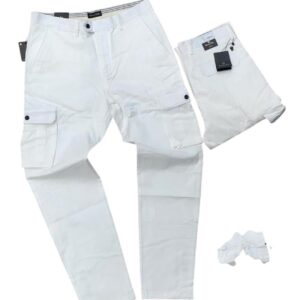 Massimo Dutti Cargo Chinos Trousers