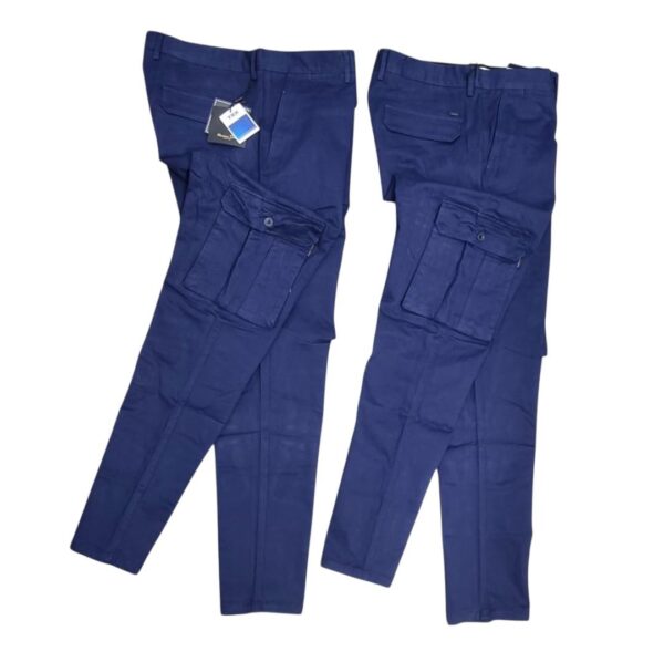 Massimo Dutti Cargo Chinos Trousers - Image 2