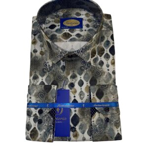 Satoriaasa Long Sleeve Slim Fit Shirt