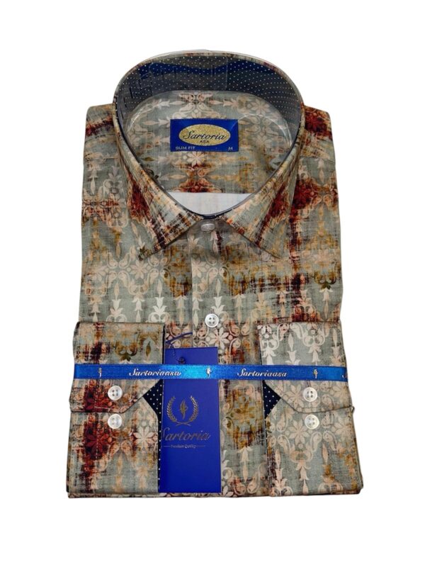 Satoriaasa Long Sleeve Slim Fit Shirt