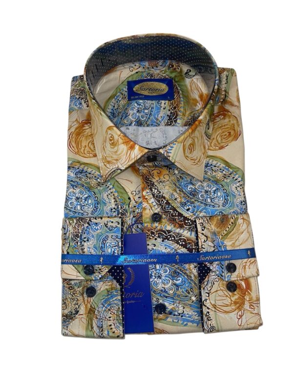Satoriaasa Long Sleeve Slim Fit Shirt
