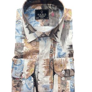 Hang London Long Sleeve Slim Fit Shirt