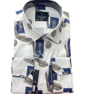 Hang London Long Sleeve Slim Fit Shirt