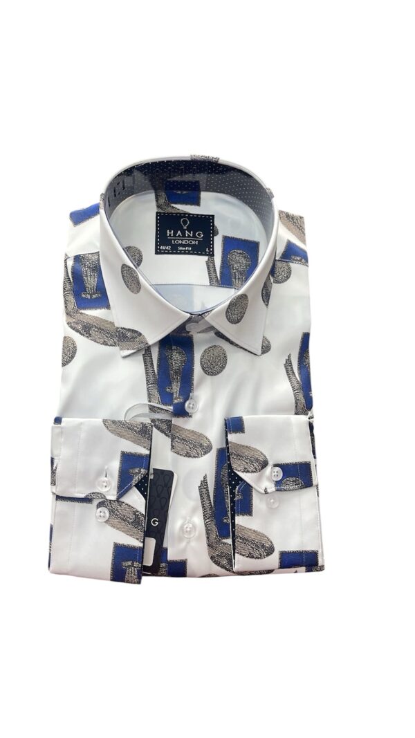 Hang London Long Sleeve Slim Fit Shirt