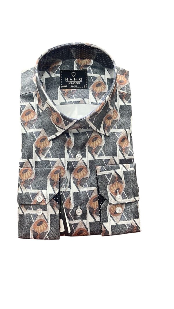 Hang London Long Sleeve Slim Fit Shirt