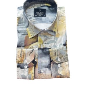 Hang London Long Sleeve Slim Fit Shirt