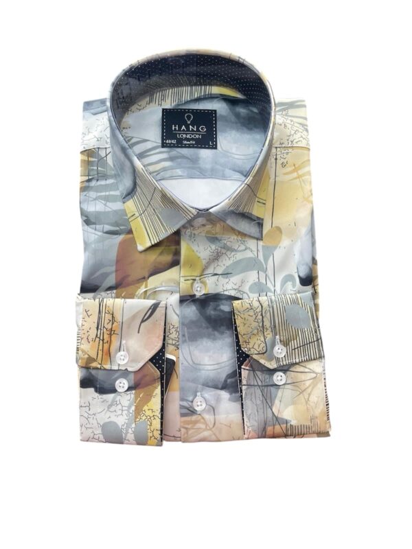 Hang London Long Sleeve Slim Fit Shirt