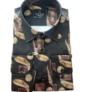 Hang London Long Sleeve Slim Fit Shirt