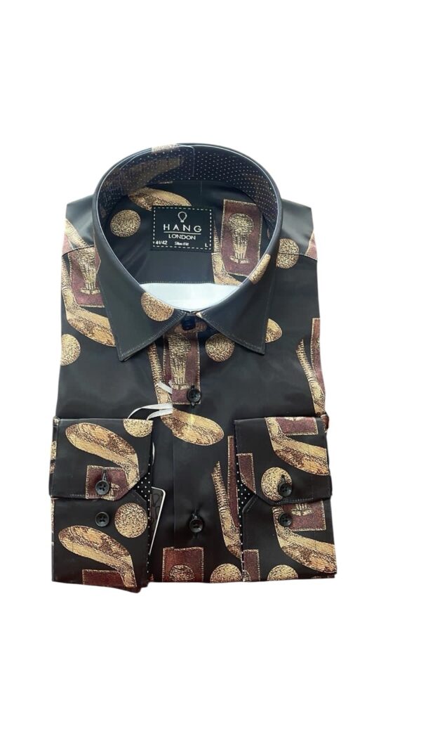 Hang London Long Sleeve Slim Fit Shirt