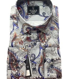 Hang London Long Sleeve Slim Fit Shirt