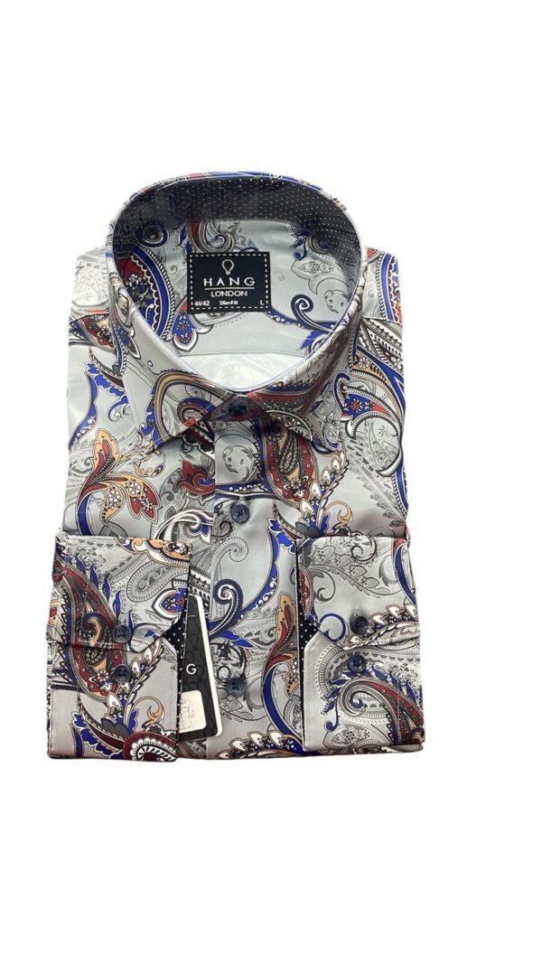 Hang London Long Sleeve Slim Fit Shirt