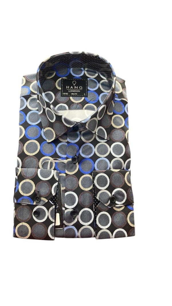 Hang London Long Sleeve Slim Fit Shirt