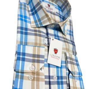 Cordone Long Sleeve Slim Fit Shirt