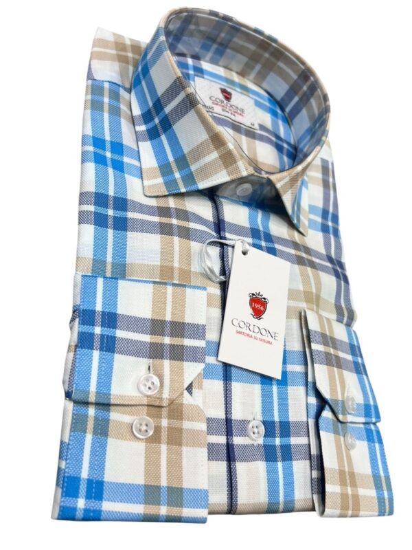 Cordone Long Sleeve Slim Fit Shirt