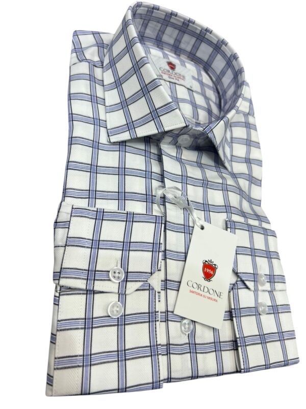 Cordone Long Sleeve Slim Fit Shirt