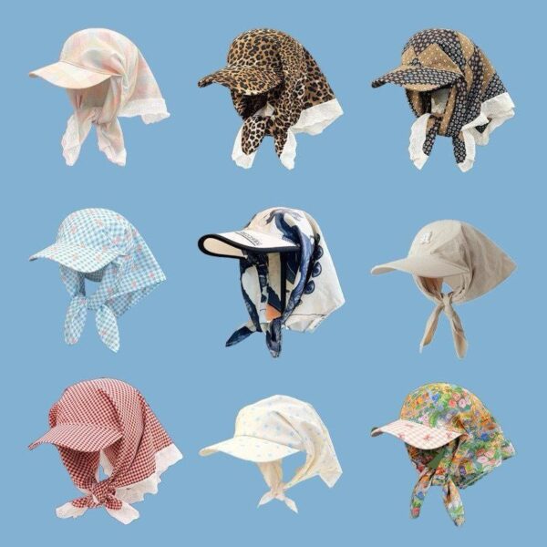 Headscarf Sun Visor Hat