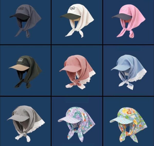 Headscarf Sun Visor Hat