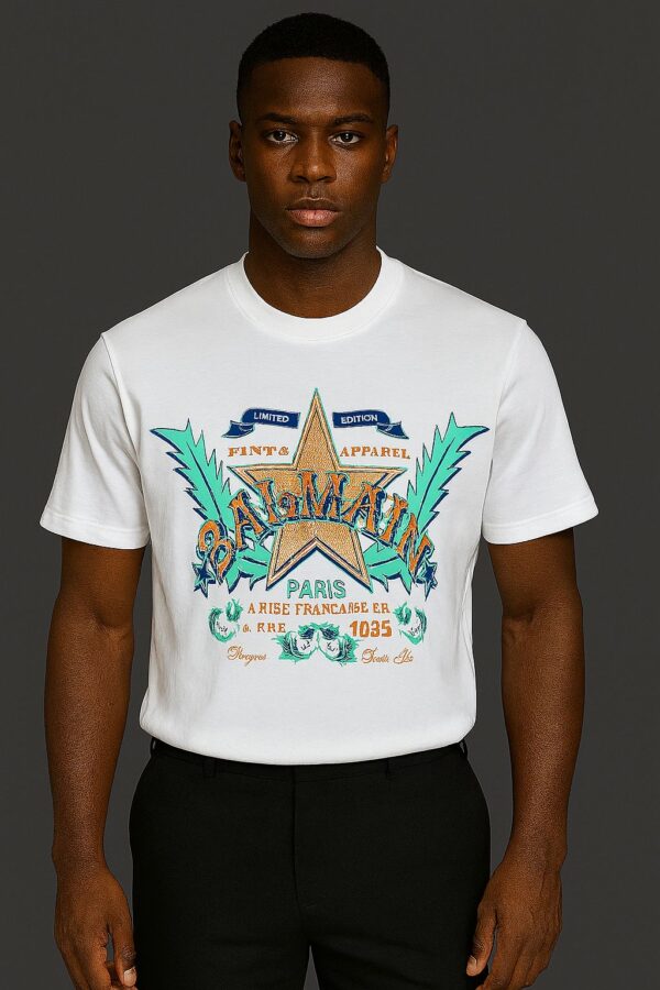 Balmain White T-Shirt